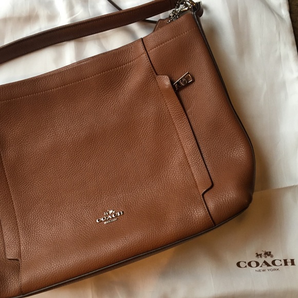 Coach Handbags - Coach Cognac Bag